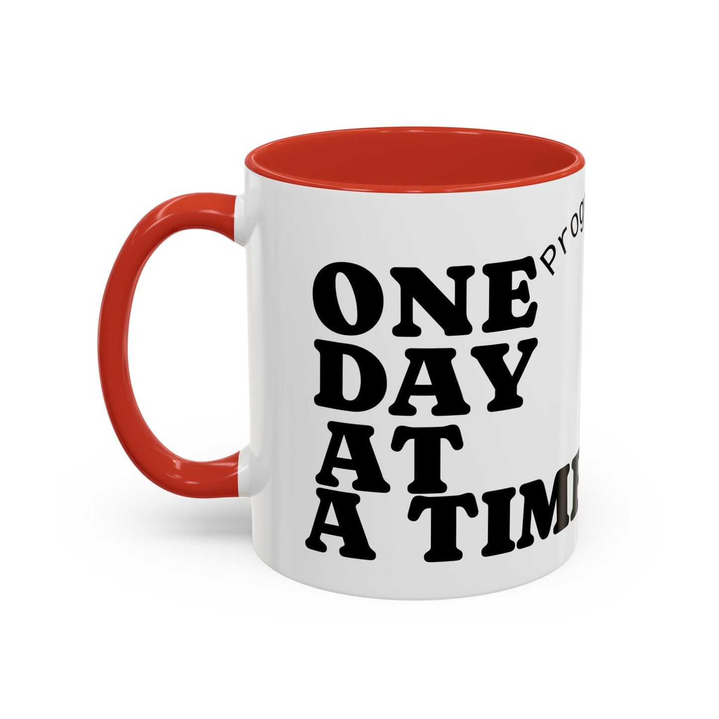 Motivational Coffee Mug, Progress Not Perfection, Inspirational Gift for Friends, Home Office Decor, Self-Care Reminder, Unique Mug