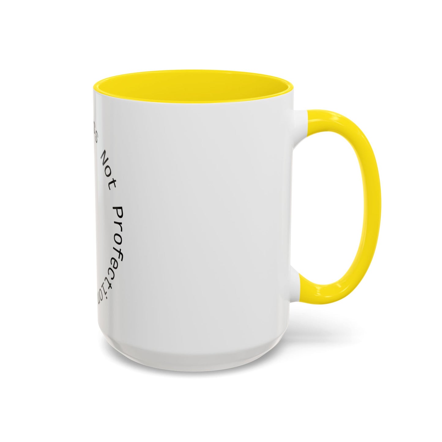 Motivational Coffee Mug, Progress Not Perfection, Inspirational Gift for Friends, Home Office Decor, Self-Care Reminder, Unique Mug