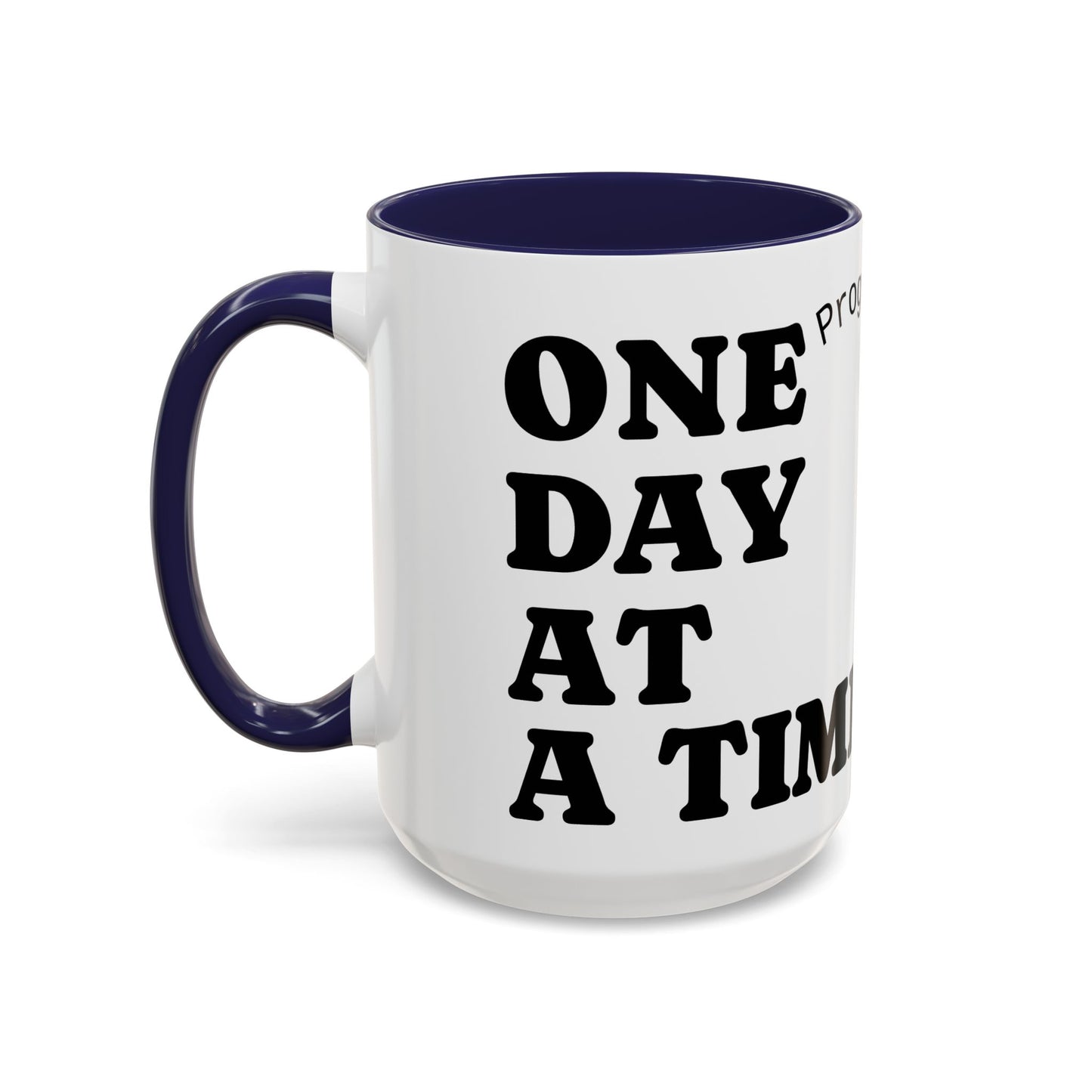 Motivational Coffee Mug, Progress Not Perfection, Inspirational Gift for Friends, Home Office Decor, Self-Care Reminder, Unique Mug