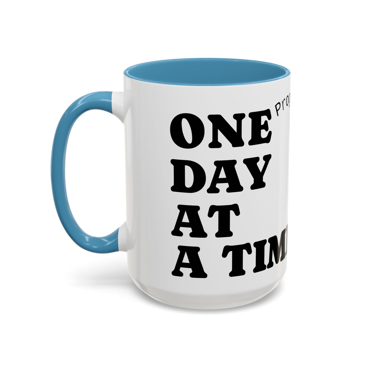 Motivational Coffee Mug, Progress Not Perfection, Inspirational Gift for Friends, Home Office Decor, Self-Care Reminder, Unique Mug