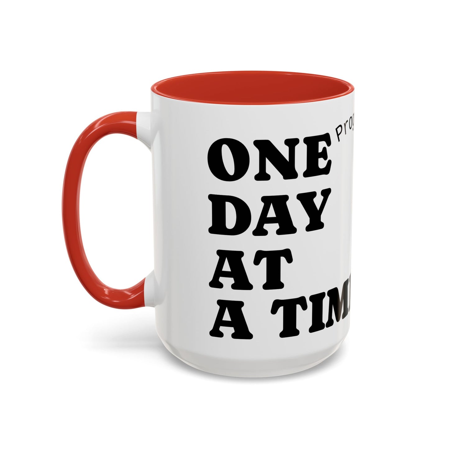 Motivational Coffee Mug, Progress Not Perfection, Inspirational Gift for Friends, Home Office Decor, Self-Care Reminder, Unique Mug