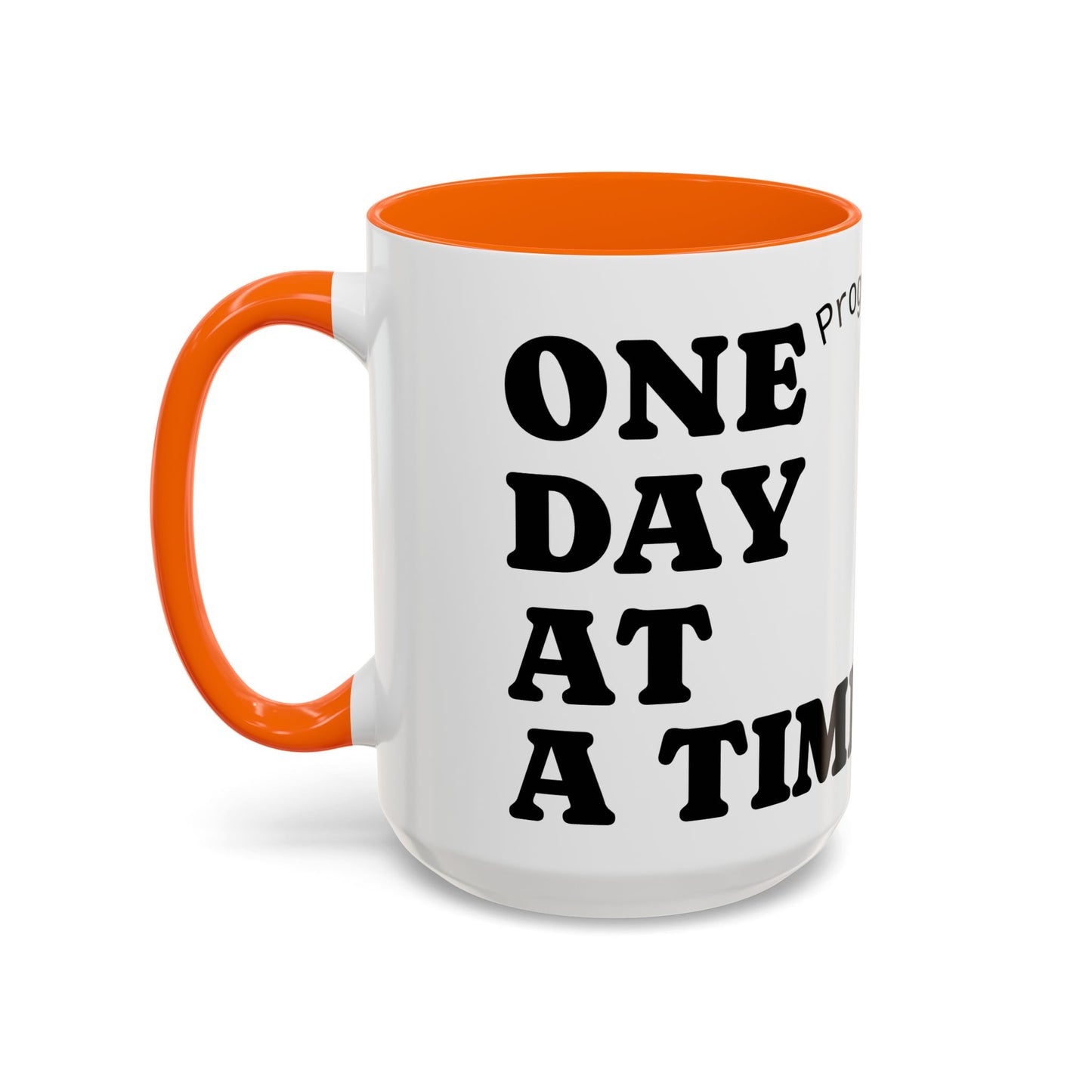 Motivational Coffee Mug, Progress Not Perfection, Inspirational Gift for Friends, Home Office Decor, Self-Care Reminder, Unique Mug