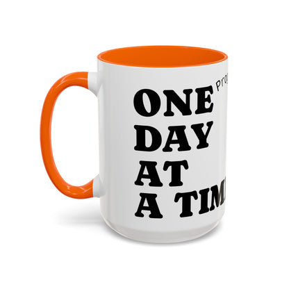 Motivational Coffee Mug, Progress Not Perfection, Inspirational Gift for Friends, Home Office Decor, Self-Care Reminder, Unique Mug