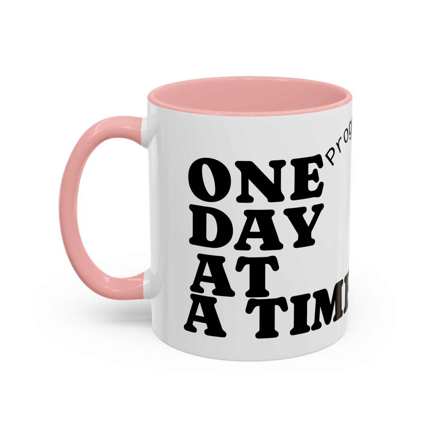 Motivational Coffee Mug, Progress Not Perfection, Inspirational Gift for Friends, Home Office Decor, Self-Care Reminder, Unique Mug