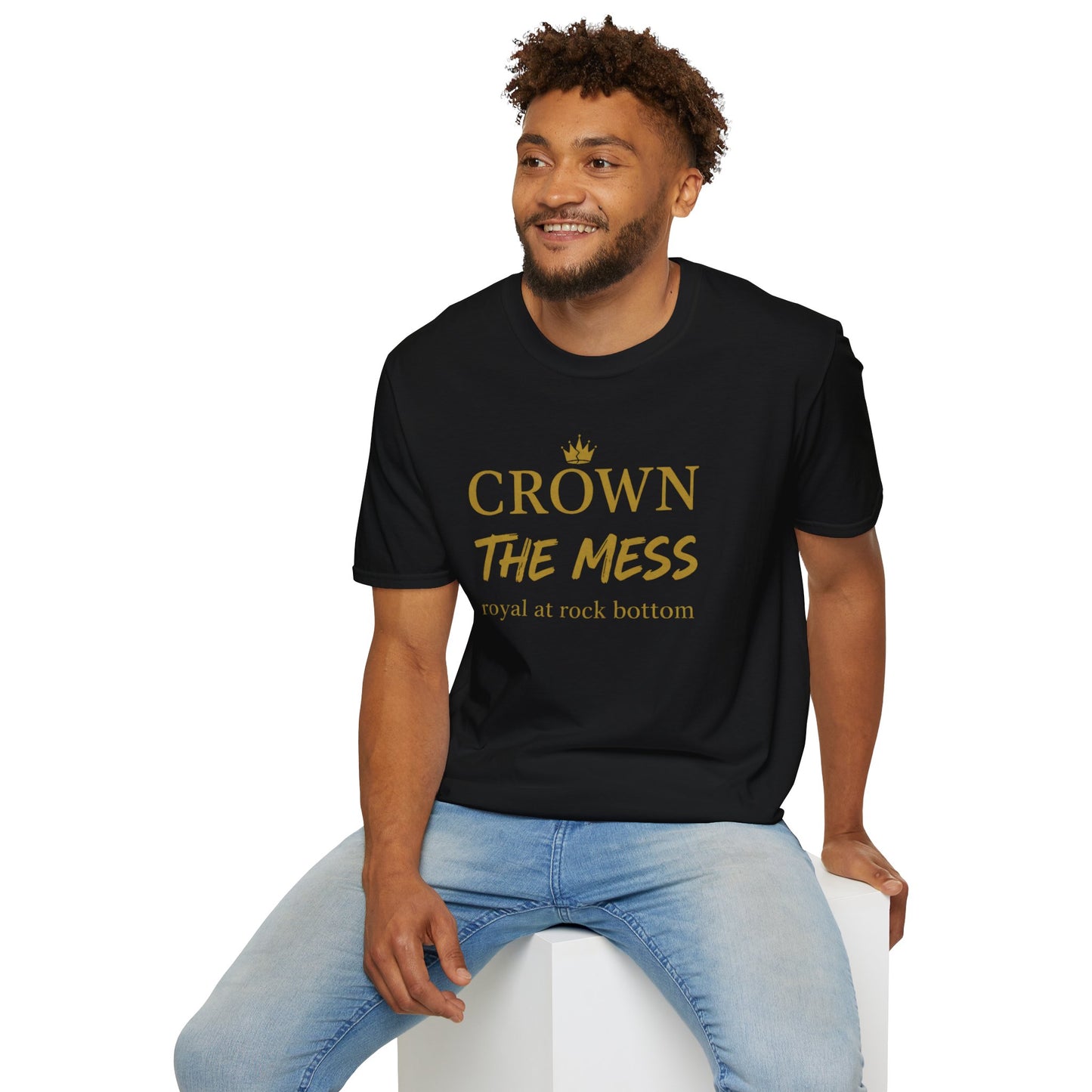 Crown the Mess Unisex Softstyle T-Shirt