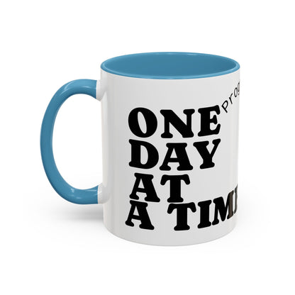 Motivational Coffee Mug, Progress Not Perfection, Inspirational Gift for Friends, Home Office Decor, Self-Care Reminder, Unique Mug