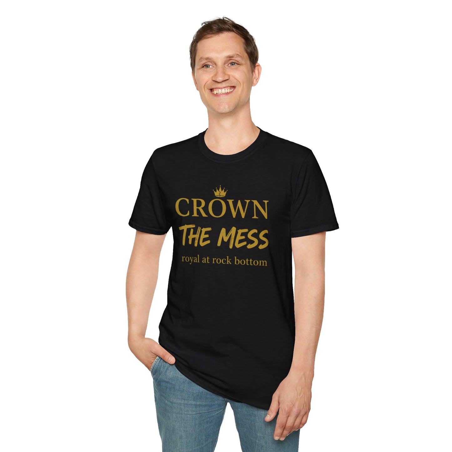 Crown the Mess Unisex Softstyle T-Shirt