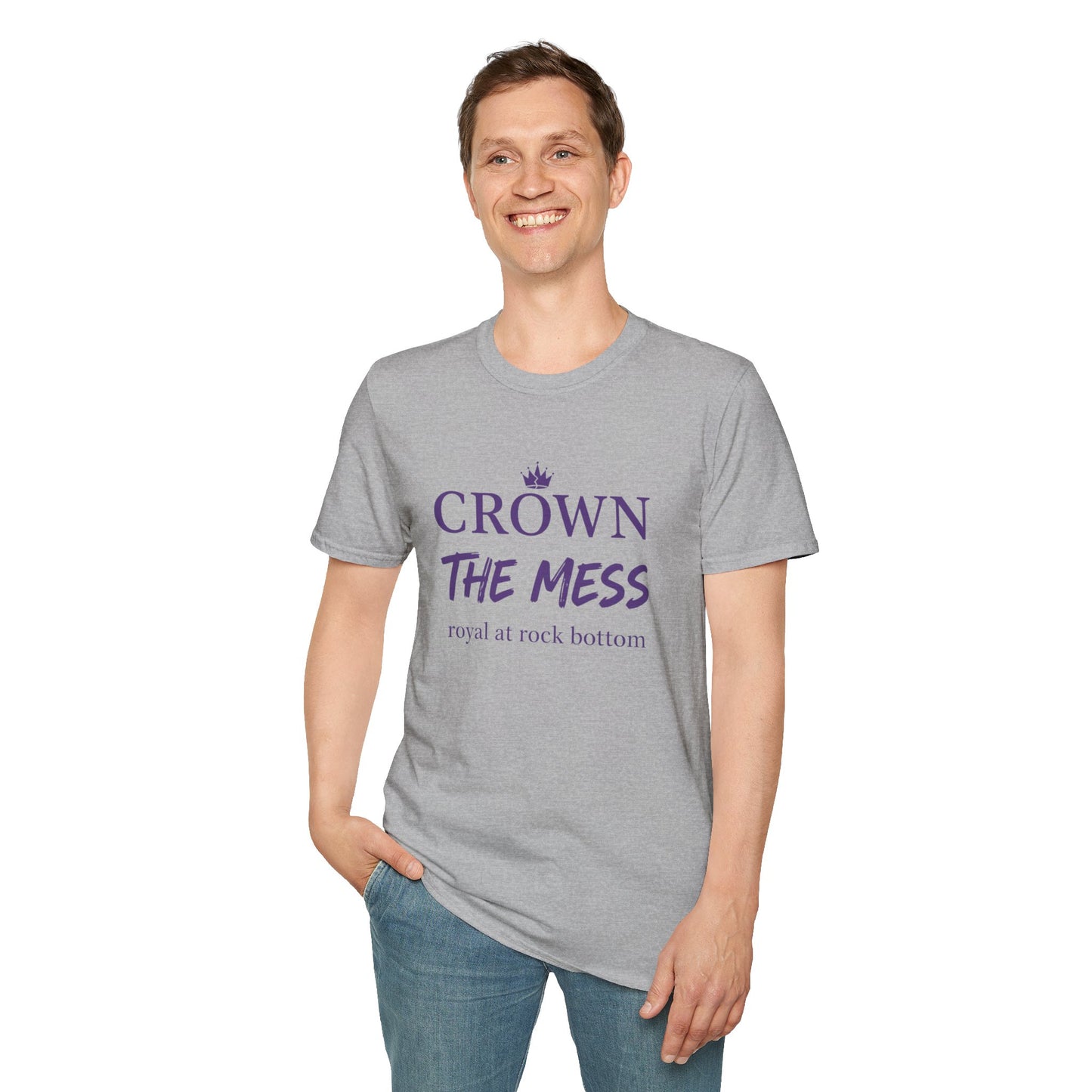 Crown the Mess Unisex Softstyle T-Shirt