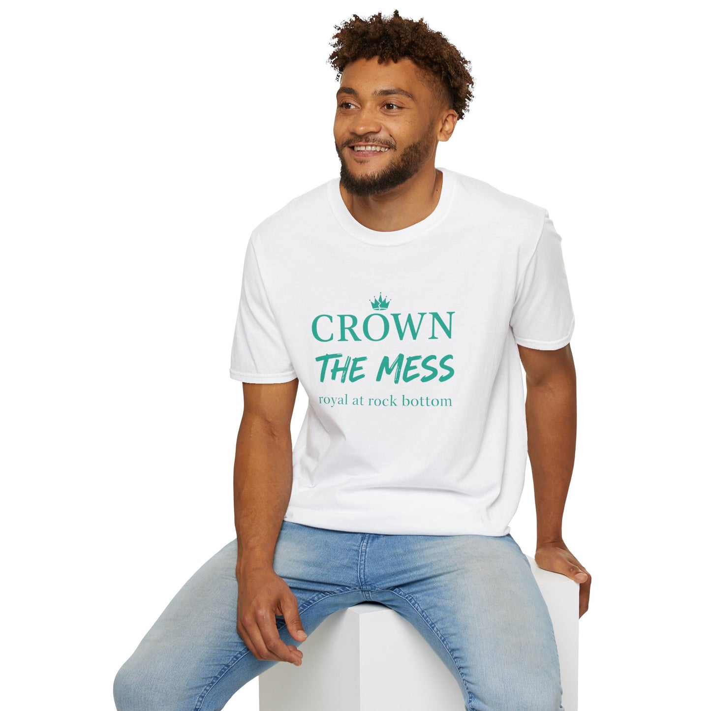 Crown the Mess Unisex Softstyle T-Shirt