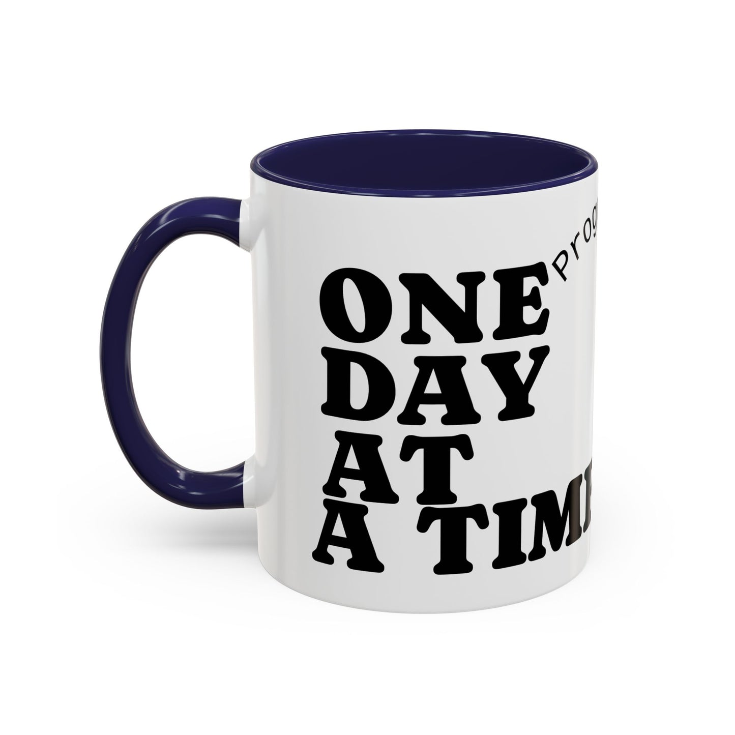 Motivational Coffee Mug, Progress Not Perfection, Inspirational Gift for Friends, Home Office Decor, Self-Care Reminder, Unique Mug